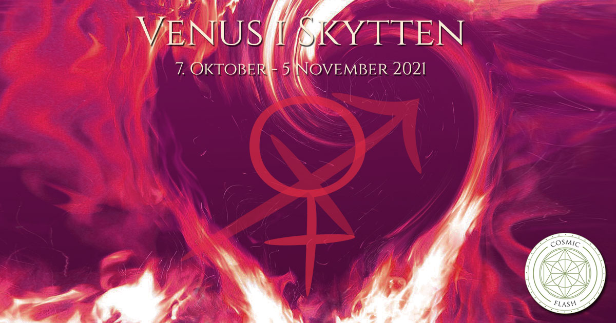 You are currently viewing Cosmic Flash – Venus i Skytten 2021