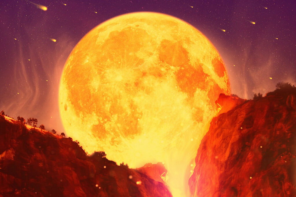 Fuldmåne i Vædderen 2021 - Cosmic Flash - Lunaracademy
