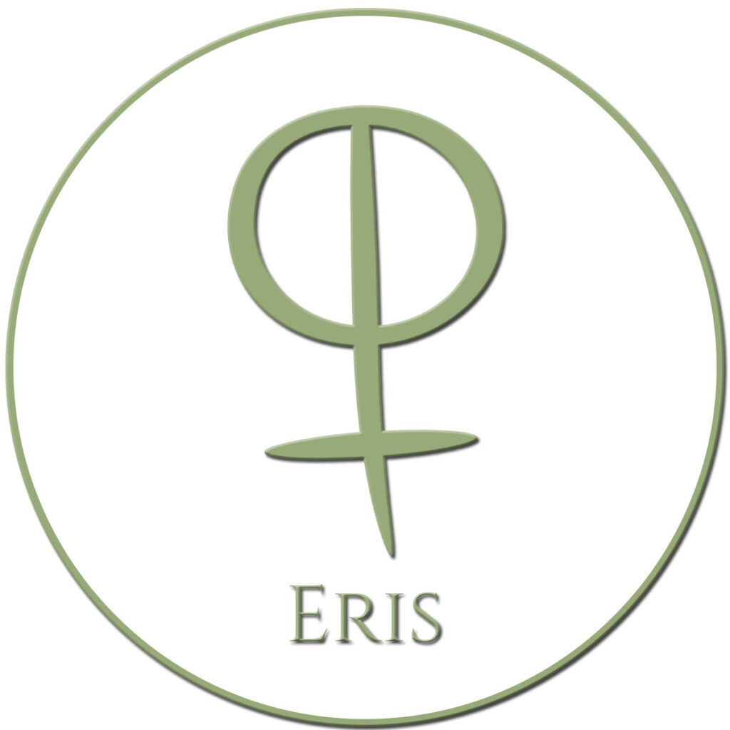 Symbol for planeten Eris - Lær om astrologi hos Lunaracademy