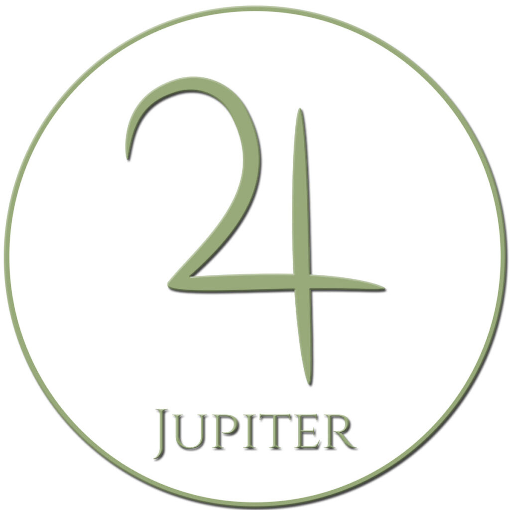 Symbol for planeten Jupiter - Lær om astrologi hos Lunaracademy