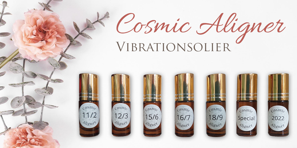 Cosmic Aligner - Vibrationsolier til din numerologiske navneudrensning og som vibrationsstøtte.