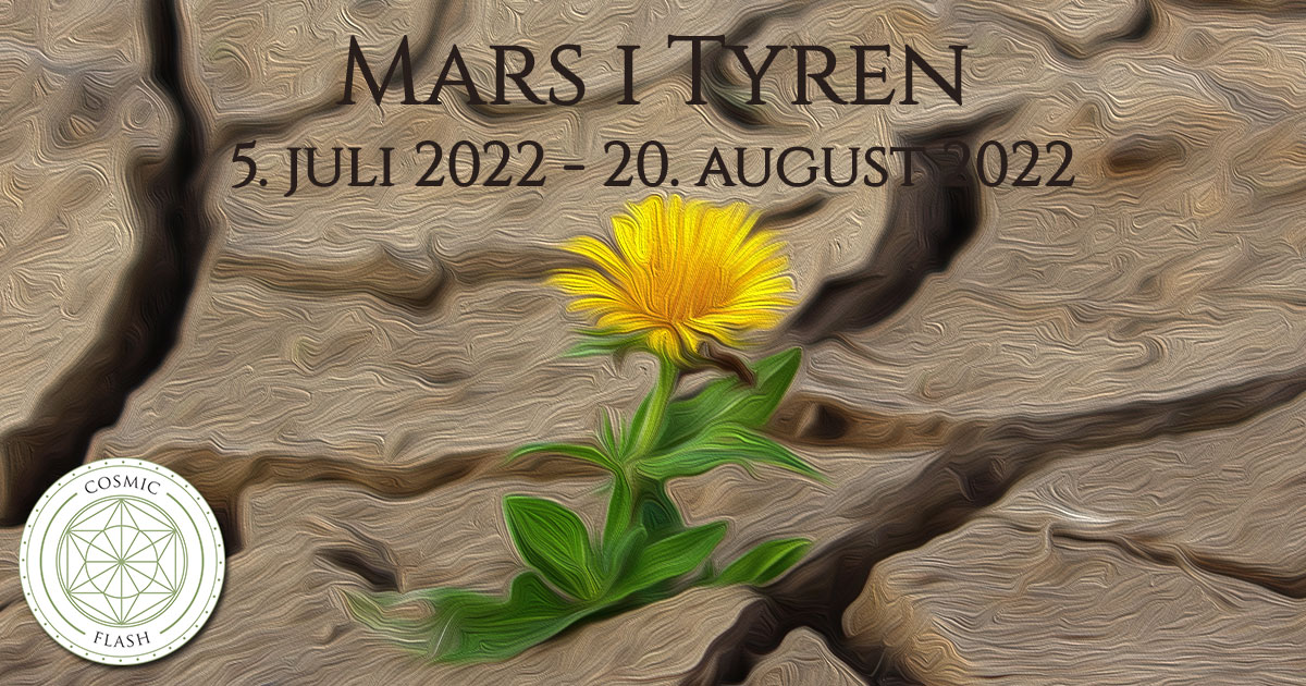 You are currently viewing Cosmic Flash – Mars i Tyren 2022