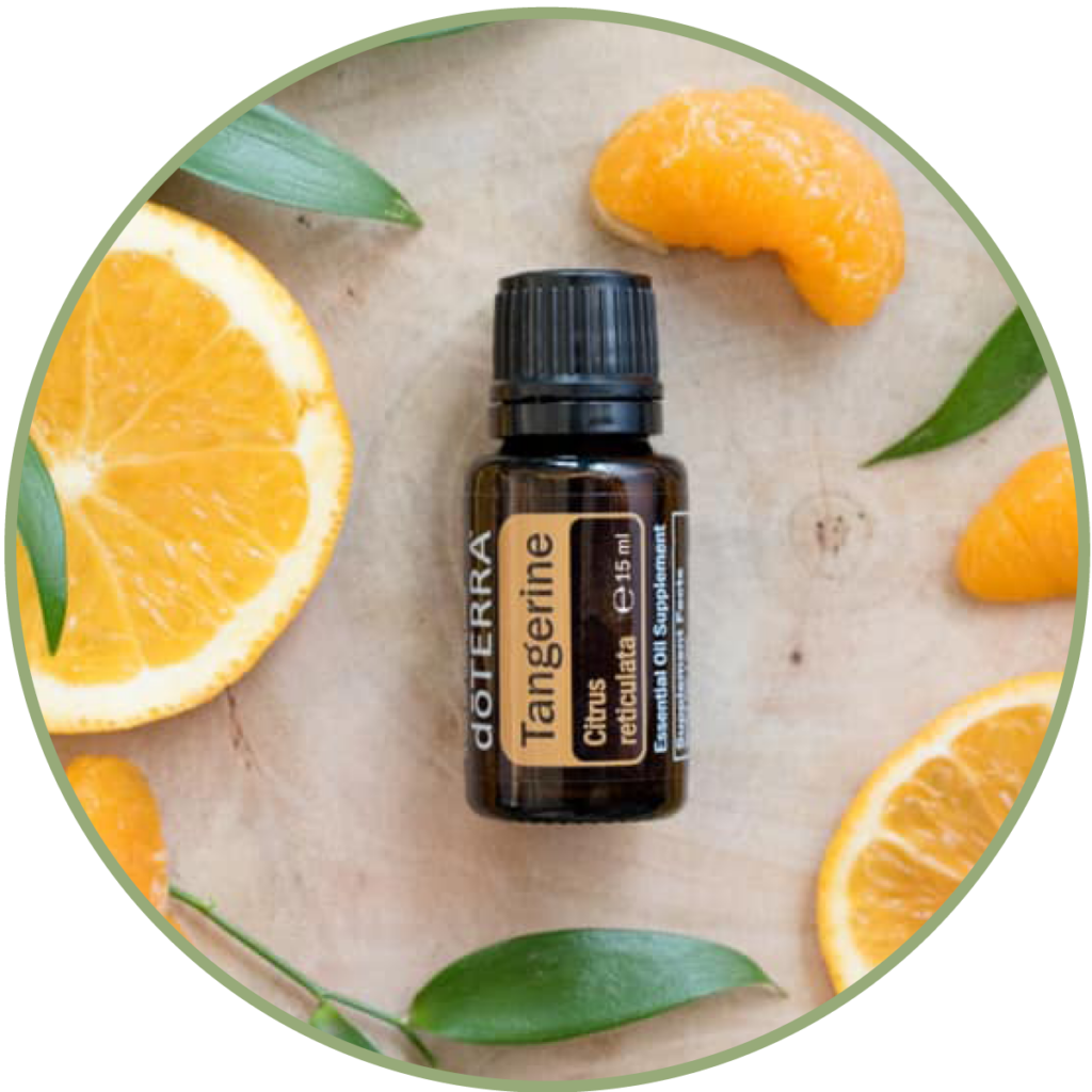 Lunaracademy - Essentielle olier - doTERRA Tangerine er en olie der booster både glæde og kreativitet.