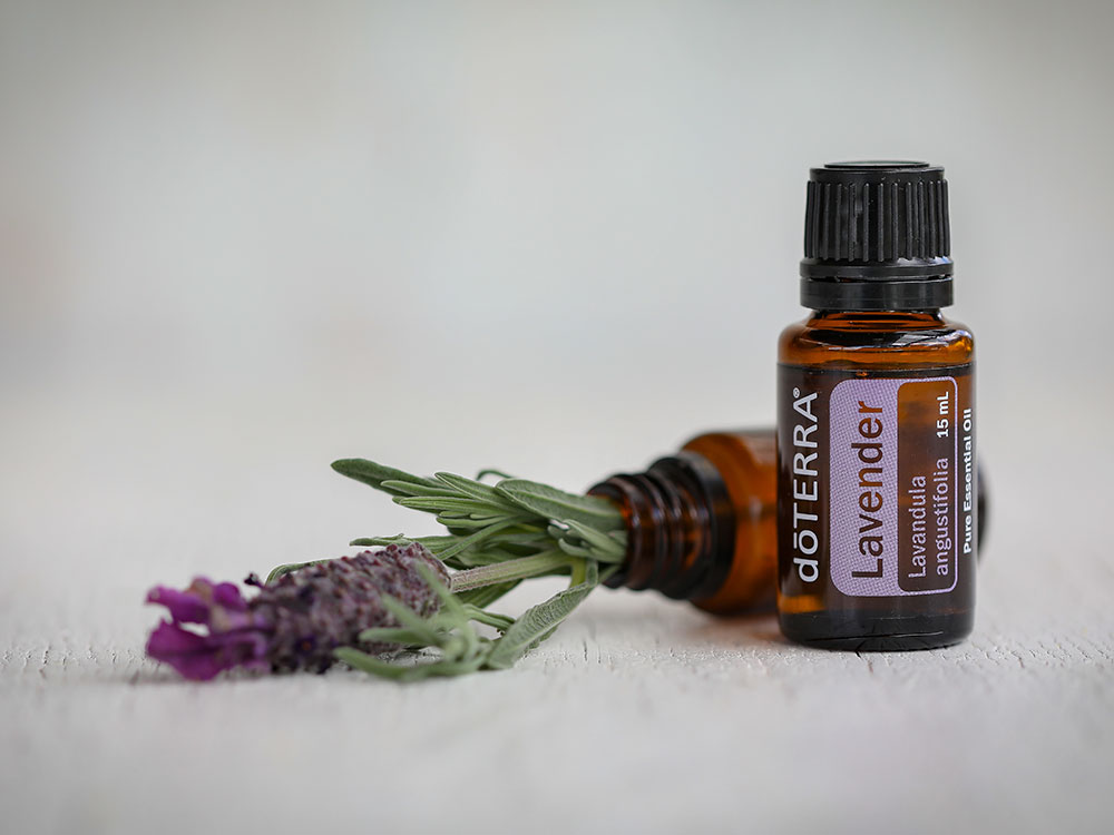 doTERRA Lavender giver ro og en god støtte til formidling.